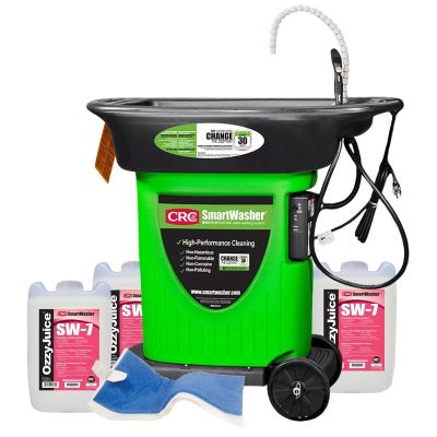 CRC14743 image(0) - CRC Industries SmartWasher SW-723 Mobile Parts Washer Kit 110v 1X1Kit
