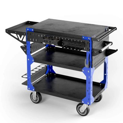 VYPX32-FLPKG-BL image(0) - Vyper Industrial Fully Loaded X32 Series 1250lb Capacity Tool Cart - Blue