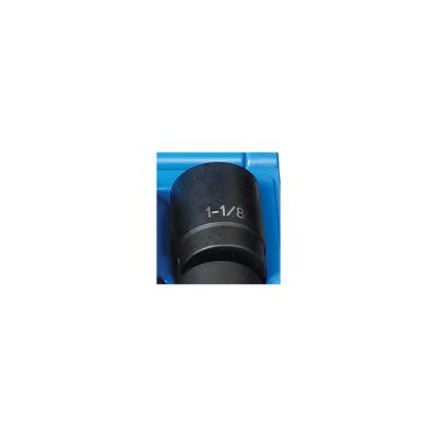GRE2136R image(0) - Grey Pneumatic 1/2" Drive x 1-1/8" Standard - 12 Point Socket