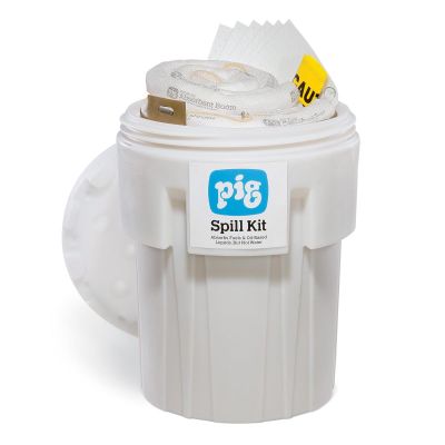 NPGKIT402 image(0) - New Pig PIG Spill Kit 95-gallon Overpak Salvage Drum Oil-Only