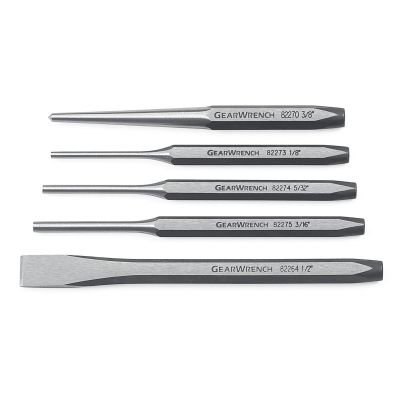 KDT82304 image(0) - GearWrench 5 Piece Punch and Chisel Set