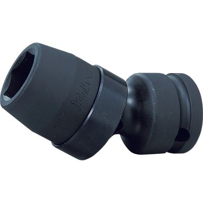 KKN14440M-13 image(0) - Ko-ken USA 14440M-13 1/2 Sq. Dr. Universal Socket 13mm 6 point Length 67.5mm