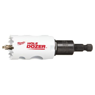 MLW49-56-9664 image(0) - Milwaukee Tool 1-1/4" HOLE DOZER Bi-Metal Hole Saw with Arbor
