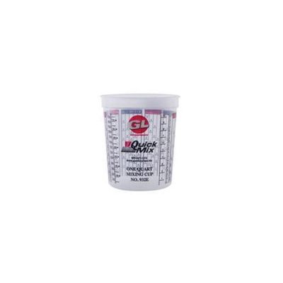 CSR932 image(0) - Coster G.L. Ent. Quick Mix 932 Measuring and Mixing Cup with Lid, 32 oz
