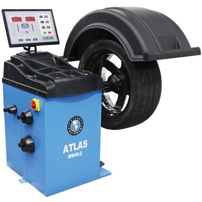 ATEATWB49-2-FPD image(0) - Atlas Equipment WB49-2 Premium 2D Computer Wheel Balancer
