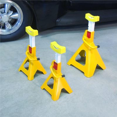 ERN965 image(1) - Ernst Mfg. Jack Stand Covers - 2 Pack - Yellow