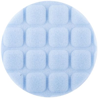 NOR91321 image(0) - Norton Abrasives 3.5" Single Side Finishing Foam Pad Blue 6/Case