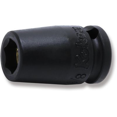 KKN13400AG-3-8 image(0) - Ko-ken USA 13400AG-3/8 3/8 Sq. Dr. Socket 3/8 6 point Length 32mm Magnet