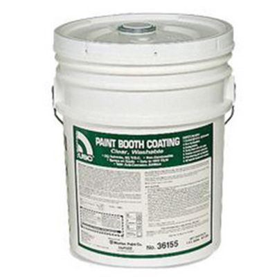 USC36155 image(0) - US Chemical 36155 Paint Booth Coating, 5 gal Bucket, Clear