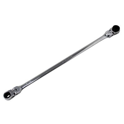 KTIXDRF51638 image(0) - K Tool International Wrench Double Box Ratcheting Reversible 5/16 Inch x 3/8 Inch Universal Spline 90 Tooth