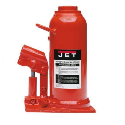 JET453322 image(1) - Jet Tools JHJ-22-1/2 HYDRAULIC BOTTLE JACK 22-1/2 TON CA