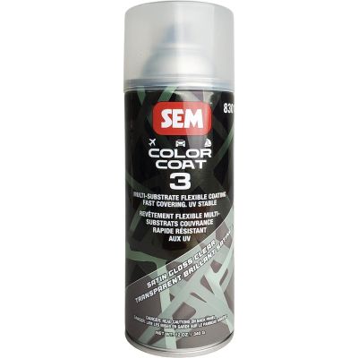 SEM83013 image(0) - SEM Paints Color Coat 3 Satin Gloss Clear 16 oz Aerosol