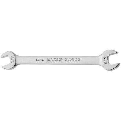 KLE68461 image(0) - Klein Tools Open-End Wrench 3/8-Inch, 7/16-Inch Ends
