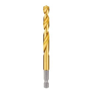 MLW48-89-4618 image(0) - Milwaukee Tool 21/64" SHOCKWAVE RED HELIX Titanium Drill Bit