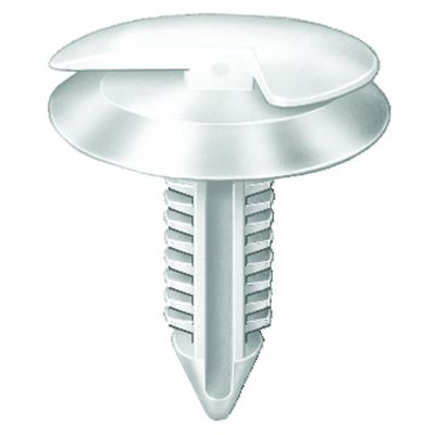 AVC13461 image(0) - AUVECO TRIM PANEL RETAINER WHITE NYLON