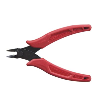 KLED2755 image(0) - Klein Tools Diagonal Cutting Pliers, Flush Cutter, Lightweight, 5-Inch