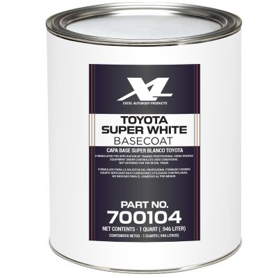 XLB700104 image(0) - Excel Auto Body Products TOYOTA SUPER WHITE B/C QT