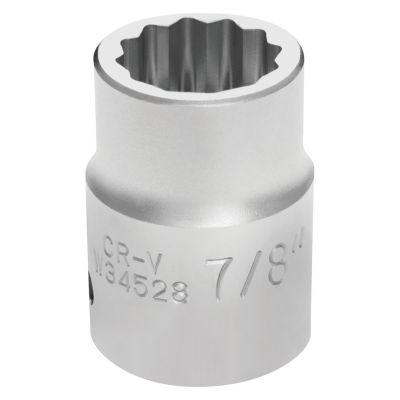 WLMW34528 image(0) - Wilmar Corp. / Performance Tool 3/4" Dr. 7/8" 12pt Socket