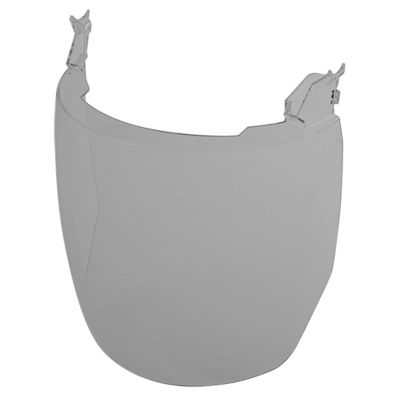 MLW48-73-1447 image(0) - Milwaukee Tool 10pk Gray Face Shield Replacement Lenses (No-brim Helmet Only Mount)