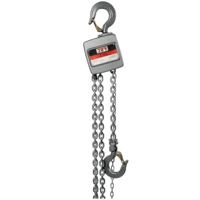 JET133120 image(0) - Jet Tools 1-Ton Aluminum Hand Chain Hoist with 20' Lift - AL100-100-20
