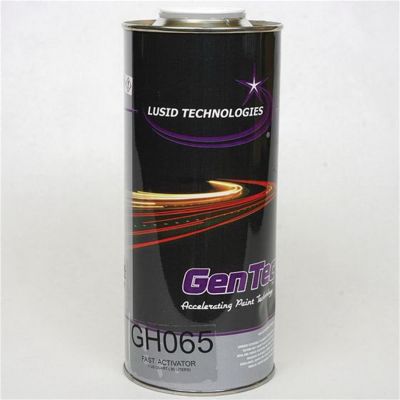 GTCGH065H image(0) - GENTEC AND GREENTEC PRODUCTS GH065(H) Fast Low VOC Activator, 1/2 pt Can, Clear, Liquid