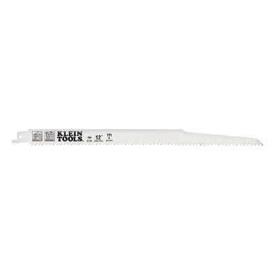KLE31761 image(0) - Klein Tools Reciprocating Saw Blades, 6 TPI, 12-Inch, 5-Pack
