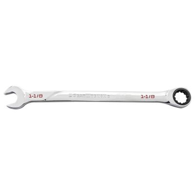 KDT86447 image(1) - GearWrench 1-1/8 Inch 120XP Universal Spline XL Ratcheting Combination Wrench