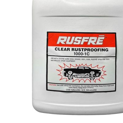 BBB1000-1C image(0) - 3B Products 1000-1C All-Purpose Innerpanel Rustproofing, 1 gal Drum, Clear