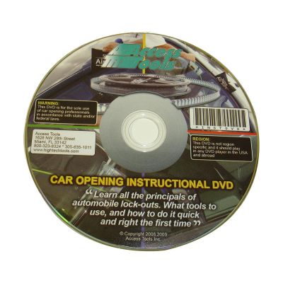 AETINSTDVD image(0) - Access Tools AUTO OPENING TRAINING DVD