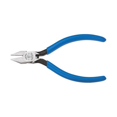 KLED2094C image(0) - Klein Tools Diagonal Cutting Pliers, Electronics Pliers with Pointed Nose, 4-Inch