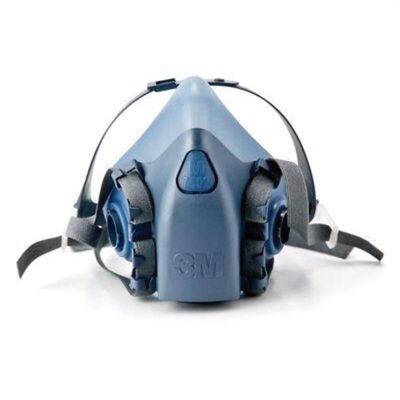 MMM37082 image(0) - 3M 37082 7500 Series Disposable Half-Mask Respirator, Medium, NIOSH Approved (Y/N): Yes