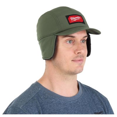 MLWM754E-SM image(0) - Milwaukee Tool SHERPA-LINED HAT - GREEN SM
