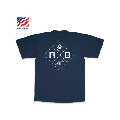 RDBTS5L image(0) - Redback Birdie Navy Blue Short Sleeve Large