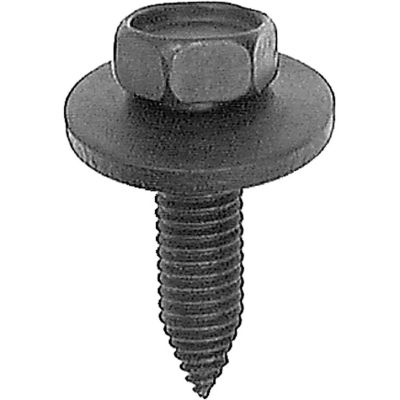 AVC13614 image(0) - AUVECO 13614 Hex Head Sems CA Point Body Bolt, M8 x 1.25 mm x 30 mm L x 13 mm Across Flats, Phosphate