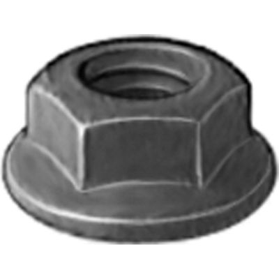 AVC19309 image(0) - AUVECO HEX FLANGE NUT M5-.8 BLACK OXIDE