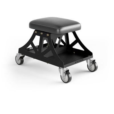 VYPLP-B-B image(0) - Vyper Industrial 400 lb Capacity Low Pro Shop Chair - Black/Black