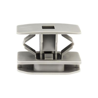 AVC20977 image(0) - AUVECO 20977 Rocker Panel Molding Clip, (22 x 30 mm Top) Head x 18 mm OAL, Nylon, Gray