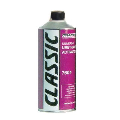 TRP7604 image(0) - Transtar Autobody Products 7604 - Universal Urethane Activator - 1 qt Can - Clear - Liquid - Use With: Urethane Enamels - Paint