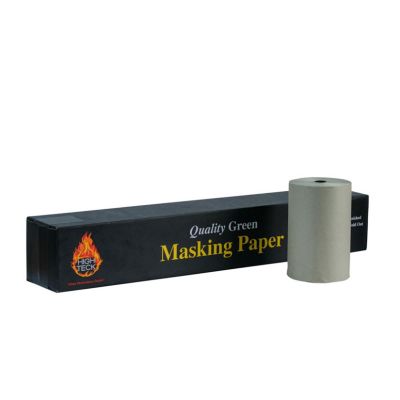 HITMP150G-9 image(0) - High Teck Products MP150G-9 Masking Paper, 9 in W x 500 ft L, Green, 35 lb Basis