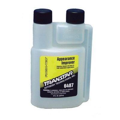 TRP6487 image(0) - Transtar Autobody Products 6487 Appearance Improver, 8 oz Twin Neck Bottle, Clear, Liquid