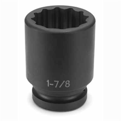 GRE4284D image(0) - Grey Pneumatic 1" Drive x 2-5/8" Deep - 12 Point Socket