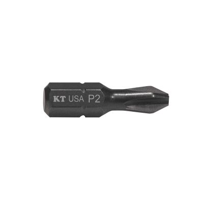 KLEPH215 image(0) - Klein Tools #2 Phillips Insert Power Driver, 1-Inch 5-Pack
