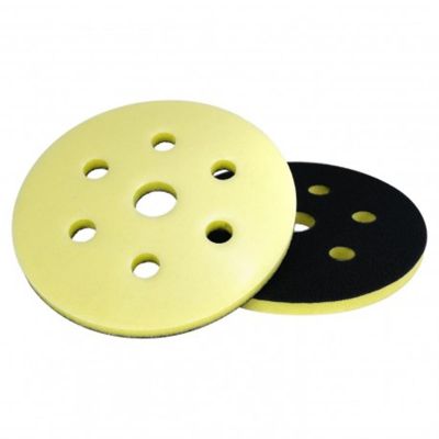EAG9710039 image(0) - Eagle Abrasives, Inc. KOVAX 971-0039 Micro-Hook Interface Pad, 6 in Dia, Super-Tack Attachment, 7 Holes