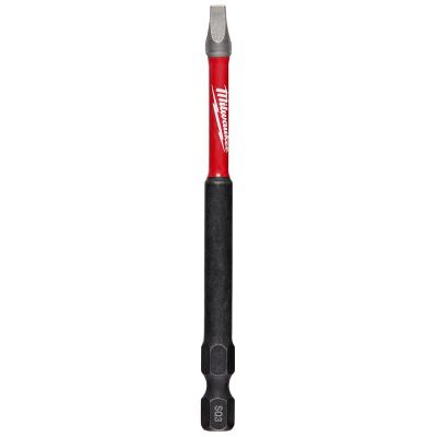 MLW48-32-4573 image(0) - Milwaukee Tool SHOCKWAVE 3-1/2&rdquo; Impact Square Recss #3 Power Bit