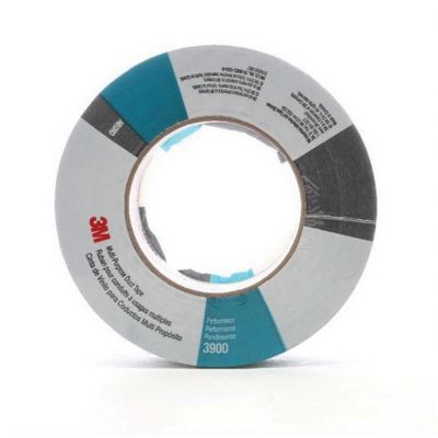MMM49833 image(0) - 3M 49833 3900 Series Professional Grade Multi-Purpose Duct Tape, 54.8 m x 48 mm, 7.7 mil THK, Black
