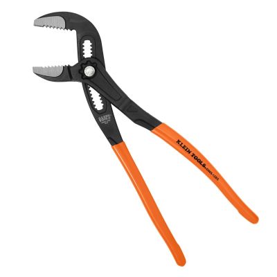 KLED50512BS image(0) - Klein Tools Straight Jaw Quick-Adjust Pump Pliers, 12-Inch