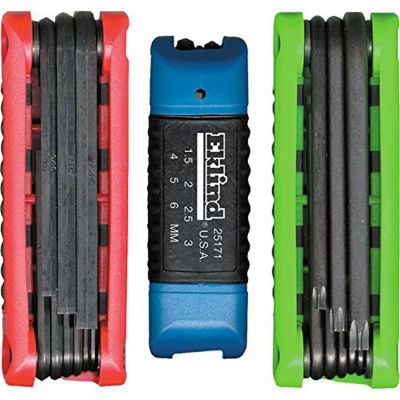 EKL25024 image(2) - Eklind Tool Company HEX KEY SET 3PC 25911, 25171, 25581