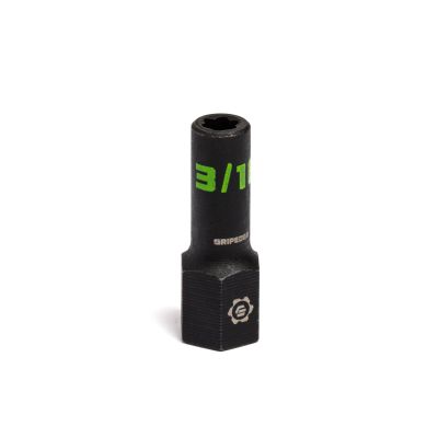 GETXAS18 image(0) - Grip Edge Tools 3/16" 1/4" Dr RPT Socket Extractor with FORS (Standard Length)