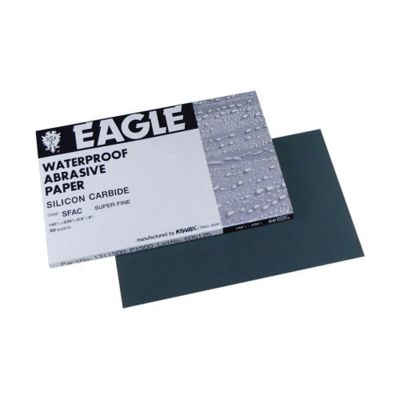 EAG1311000 image(0) - Eagle Abrasives, Inc. KOVAX 131-1000 Sanding Sheet, 5-1/2 in W x 9 in L, 1000 Grit, Silicon Carbide Abrasive, Paper Backing, Wet