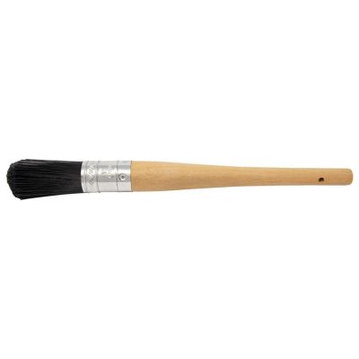 AES542 image(0) - AES Industries 542 Part Cleaning Brush, 10-1/2 in L, Nylon Bristles, Wood Handle